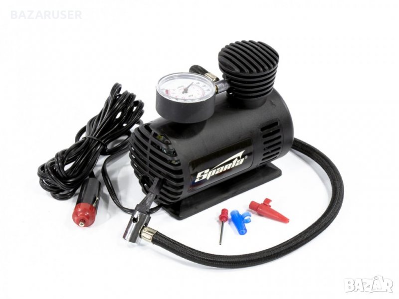 SPARTA 58050 Компресор автомобилен С-12, 12 V, 17 atm, 12 L/min, снимка 1