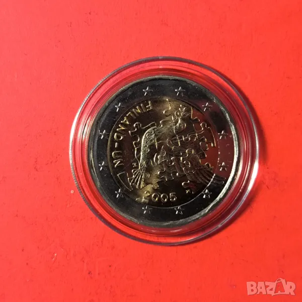 Финландия 2 евро 2005 60 години ООН, снимка 1