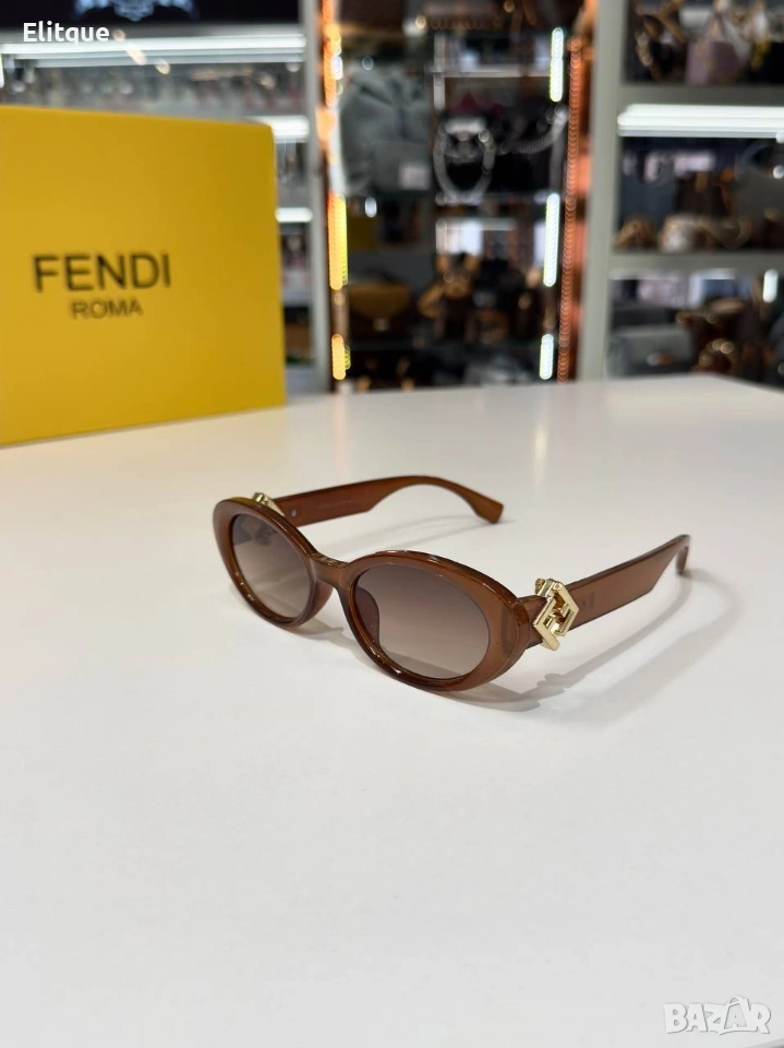 очила с калъф, кутия и ув защита versace fendi , снимка 1