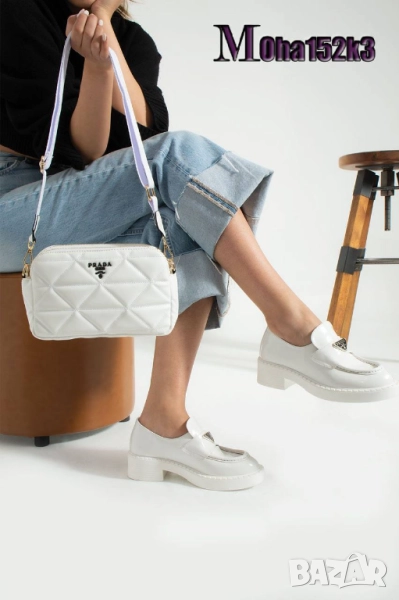 мокасини prada, снимка 1