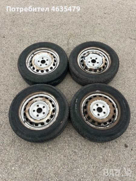 Volkswagen - VAG Комплект Джанти с Гуми 195/65 R15, снимка 1