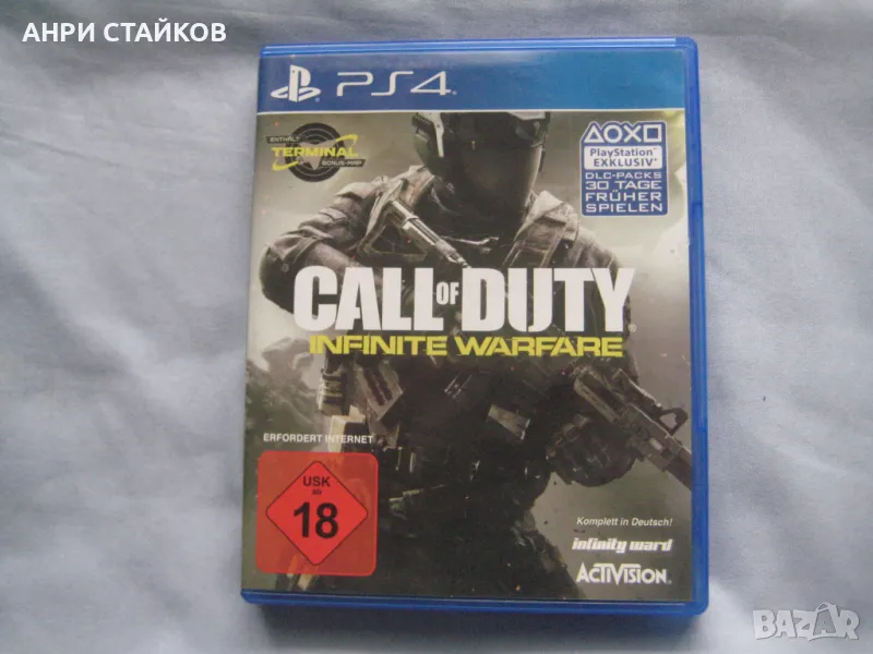 Продавам CD Infinite Warfare за PS4, снимка 1