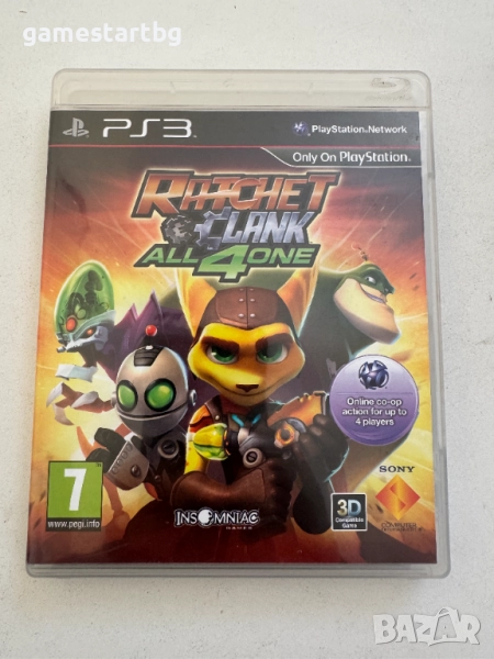 Ratchet and Clank All 4 One за Playstation 3(PS3), снимка 1