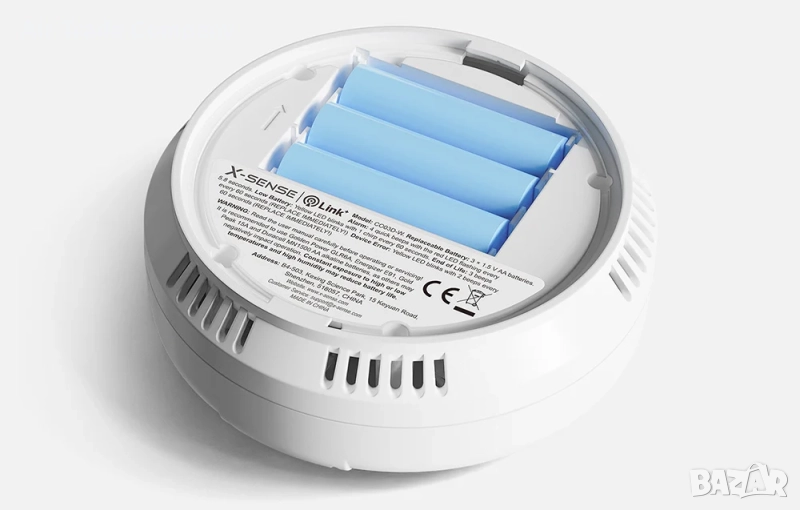 Детектор за въглероден оксид CO X-Sense CO-3D-W Link+, снимка 1