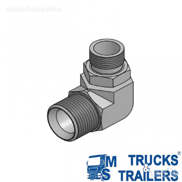 Коляно ориентируемо HYVA 1", снимка 1