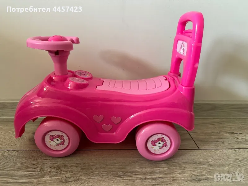 DOLU Кола за возене RIDE-ON UNICORN, снимка 1