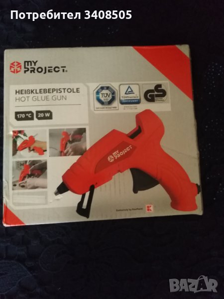Пистолет за топло лепене, снимка 1