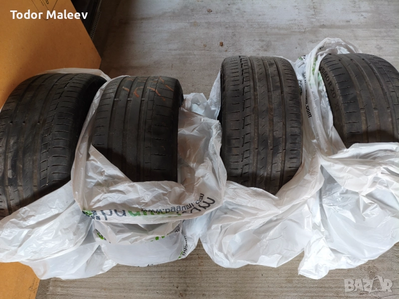 Комплект летни гуми Continental Sport Contact 6 245/40/20 с дот 2022, снимка 1