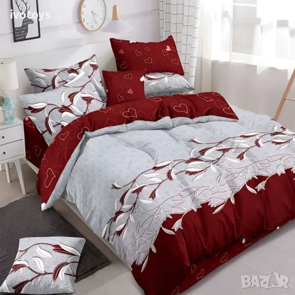 Двулицево спално бельо, 6 части - Модел WS14781, снимка 1