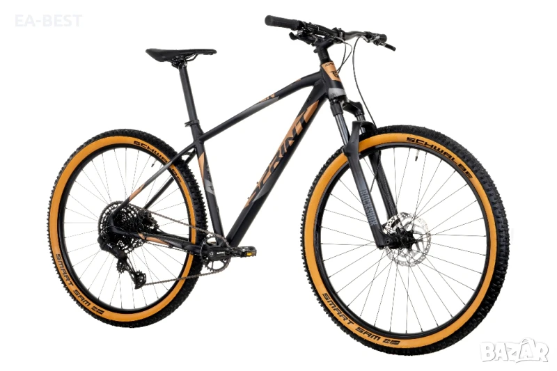 🚲 Велосипед APOLON 12 29- черно със златно, 440мм , снимка 1