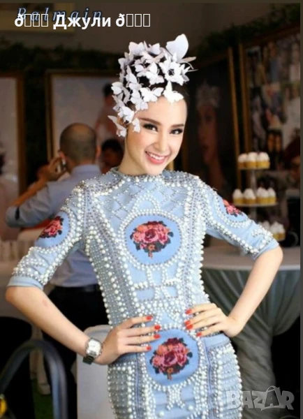 Рокля уникат на Balmain, снимка 1