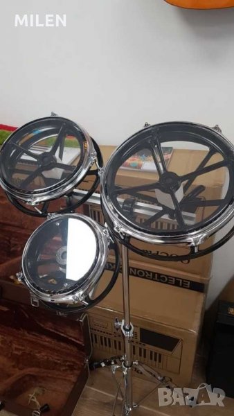 Ново Рототоми Перкусии Ново пълен комплект във триъгълен вариант палки , снимка 1