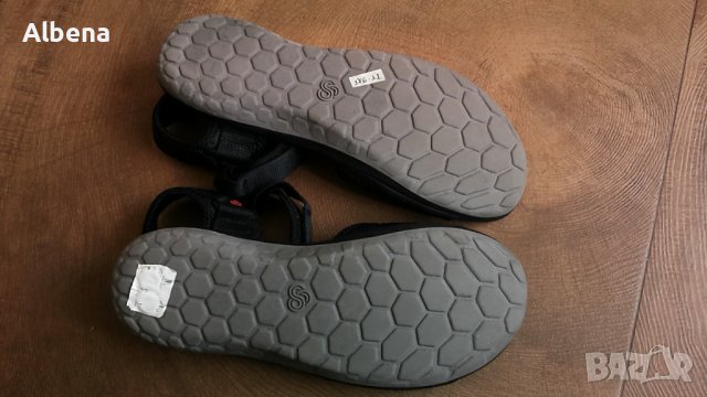 CLOUDSTEPPERS by Clarks Mens Step Beat Sun Black Sandals размер EUR 45 мъжки сандали 176-12-S, снимка 12 - Мъжки сандали - 37883453