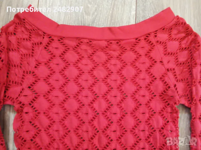 Дамска блуза - мрежа , снимка 6 - Блузи с дълъг ръкав и пуловери - 48962710