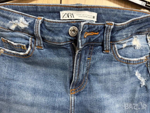 Дамски дънки ZARA, снимка 3 - Дънки - 54319532