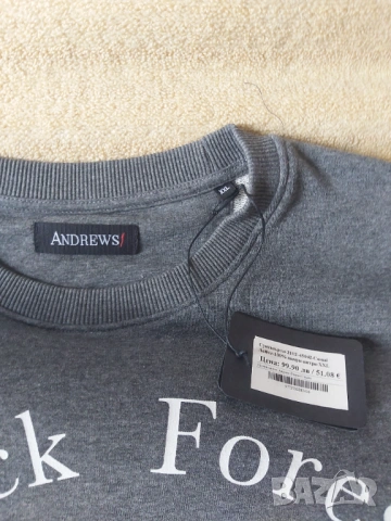 Сива Блуза , снимка 2 - Блузи - 53974904