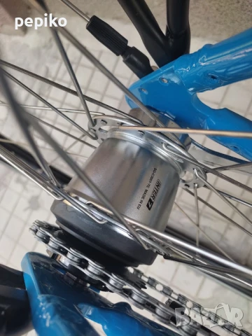 Продавам колела внос от Германия алуминиев градски велосипед BALTIC 28 цола динамо главина, снимка 15 - Велосипеди - 51111775