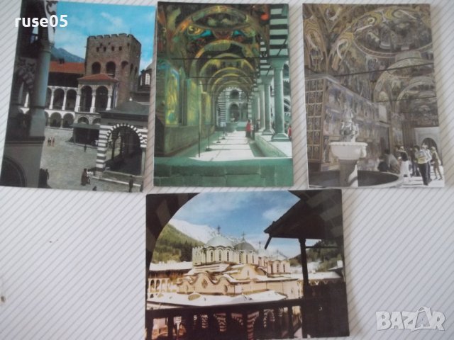 Лот от 6 бр. картички "Рилски манастир"* - 1, снимка 3 - Филателия - 36686136