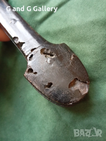 Стар кинжал 60 см., снимка 9 - Други ценни предмети - 52803694