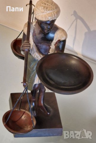 Бронзова винтидж скулптура от средата на 20-ти век, снимка 11 - Антикварни и старинни предмети - 42753649