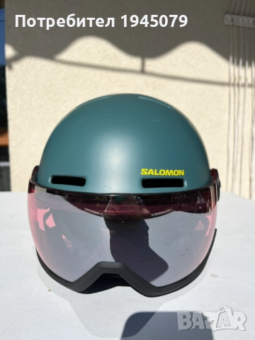 Каска за ски/сноуборд Salomon Orka Visor, снимка 2 - Зимни спортове - 52106142