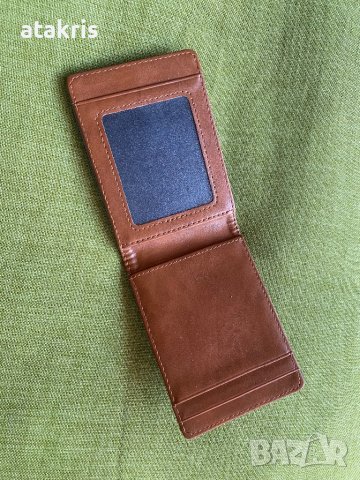 Кожен калъф за пари и документи/портмоне, снимка 4 - Портфейли, портмонета - 42813237