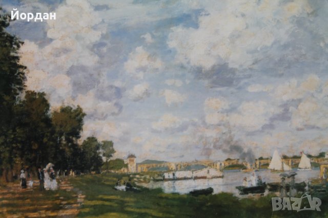 Репродукция-Клод Моне,литография, снимка 6 - Колекции - 38516282