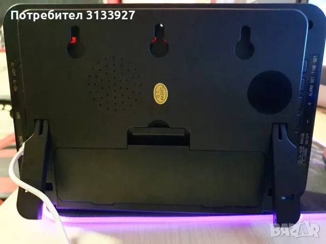 Дигитален настолен LED часовник, аларма, червени цифри, снимка 6 - Друга електроника - 50391690