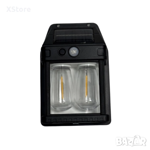 Соларна стенна лампа с интелигентен сензор, снимка 7 - Соларни лампи - 51957006