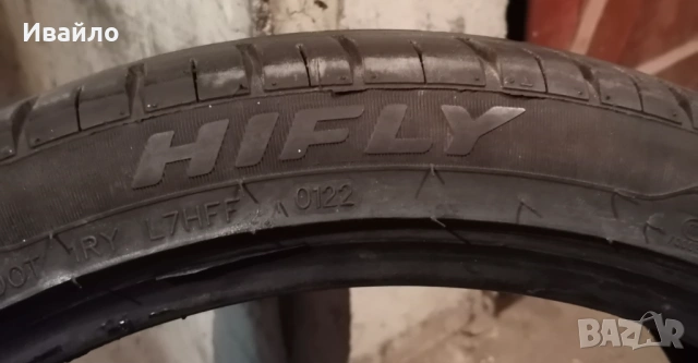 Продавам 1 брой летна гума 255.35.19 дот 2022 HIFLY , снимка 4 - Гуми и джанти - 54332003
