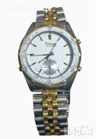 Мъжки Часовник Pulsar Quartz , снимка 2 - Мъжки - 53905103