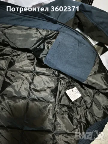 Работно яке REVOLT SOFTSHELL WINTER NAVY BLUE/BLACK, снимка 9 - Якета - 56346326