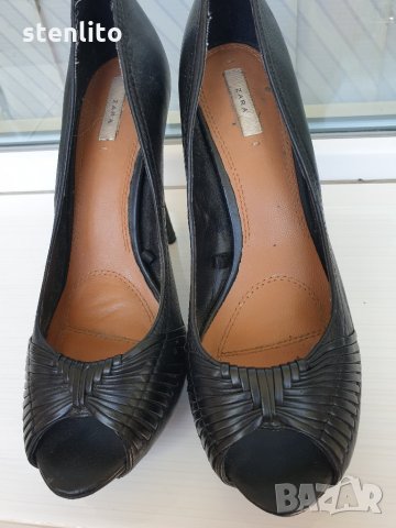 Зара/ZARA-дамски обувки № 39, снимка 4 - Дамски елегантни обувки - 29539670