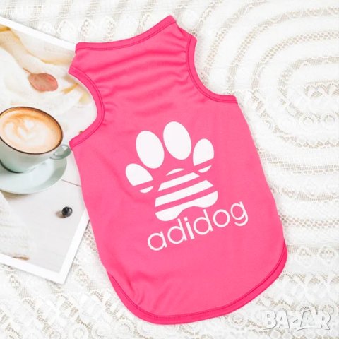 Тениски за кучета и котки. Дрехи за мъжко и женско куче. Блузка за куче. Кучешки дрехи. Адидог , снимка 4 - За кучета - 33081917
