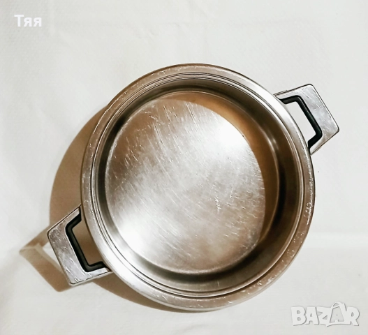 Тенджера неръждаема 3,5 л, снимка 7 - Съдове за готвене - 52452223