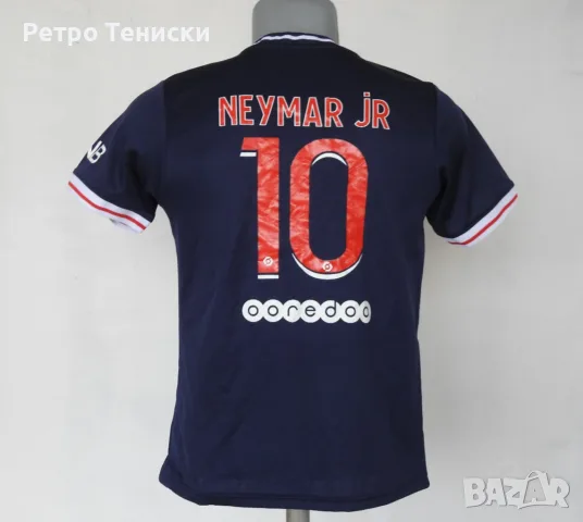 Тениска Paris Saint-Germain NEYMAR JR. #10 Nike — Деца размер M Синьо (сезон 2020)