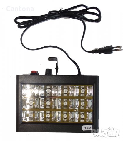 Блиц LED Room Strobe 12, диско лампа, RGB, снимка 2 - Други - 34501166