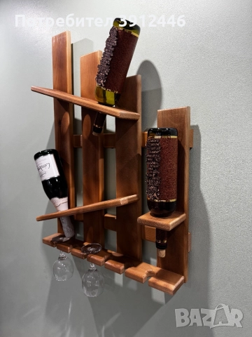 Стойка за вино, снимка 14 - Етажерки - 52711623