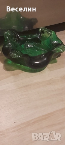 Пепелник цветно стъкло  Намаление , снимка 2 - Декорация за дома - 51703874