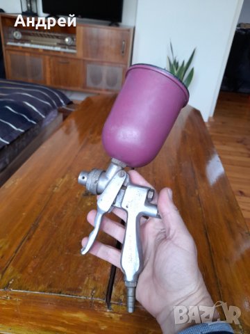 Стар пистолет за компресор,за боядисване #5, снимка 2 - Антикварни и старинни предмети - 39341176