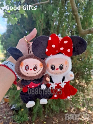 Лабубу Мики Маус и Лабубу Мини Маус Нова Серия Labubu Mickey Mouse 