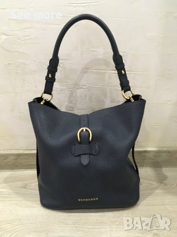 Burberry тъмно синя чанта, снимка 1 - Чанти - 39038368