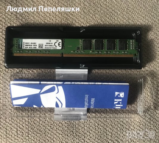 Kingston RAM 8GB DDR3 1600MHz KVR16N11/8, снимка 1 - RAM памет - 39266828