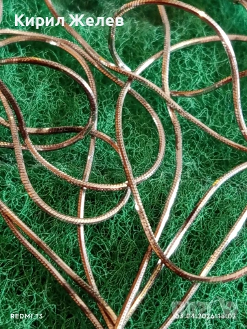 Авторско сребърно колие стил и елегантност 11940, снимка 6 - Колиета, медальони, синджири - 54079472