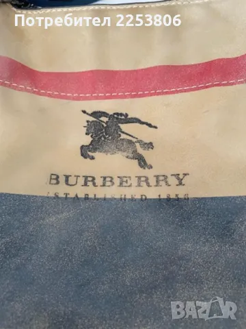 Чанта Burberry,състояние използвано в добър вид, снимка 1 - Чанти - 48597833