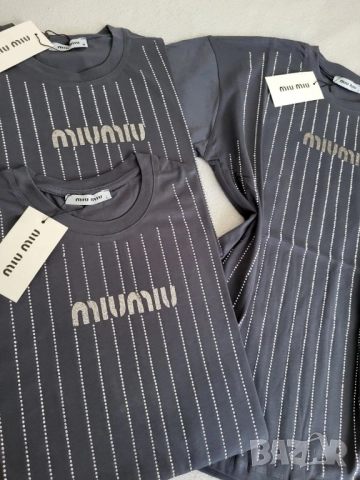 тениска miu miu , снимка 2 - Тениски - 51586559