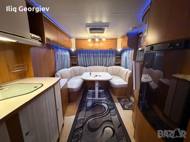 Каравана LMC Kondor Junior by LORD-ФРЕНСКА СПАЛНЯ/2.50-Широка/КЛИМАТИК/СОЛАР/ИНВЕРТОР(3kw)TOP, снимка 5 - Каравани и кемпери - 54088356