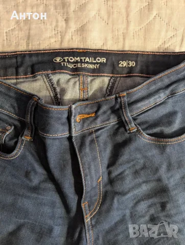 Дамски дънки 29/30 Тom Tailor, снимка 2 - Дънки - 56206511