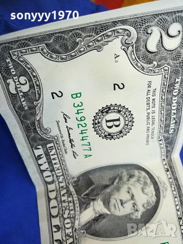 ДВА ЩАТСКИ ДОЛАРА-РЯДКА КОЛЕКЦИОНЕРСКА БАНКНОТА, снимка 9 - Колекции - 29592686