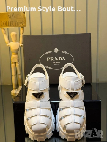 сандали prada, снимка 4 - Сандали - 53931883